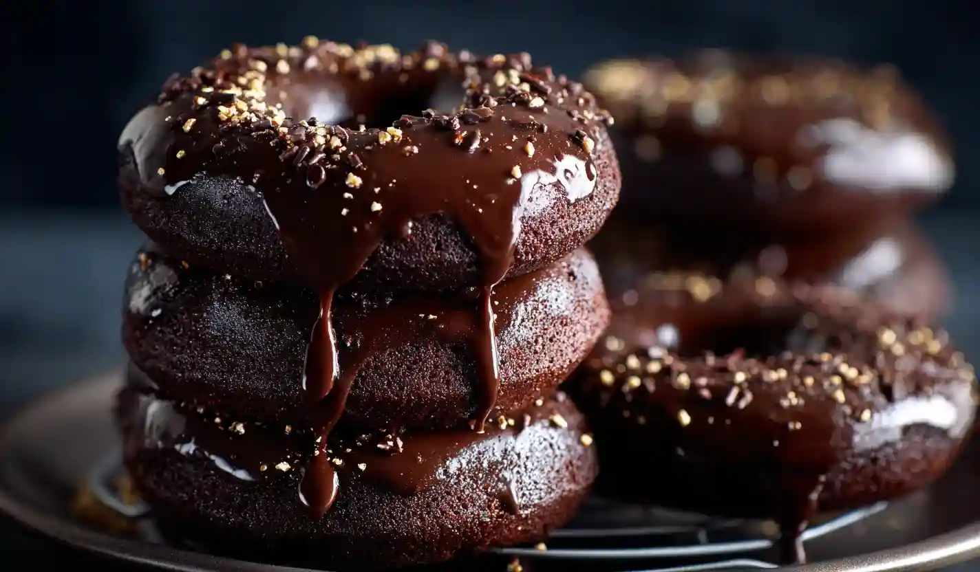 Moist & Fudgy Baked Chocolate Doughnuts: Taste the Difference